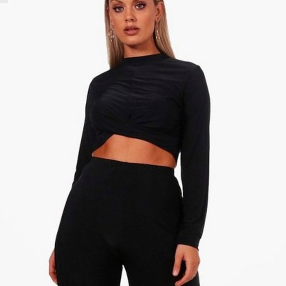 black top and trouser co ord